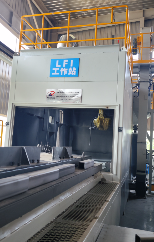 铜陵大口径喷砂机 适合大型工件处理